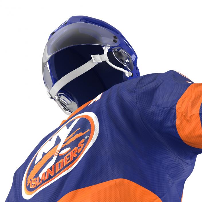 3D Hockey Equipment Islanders