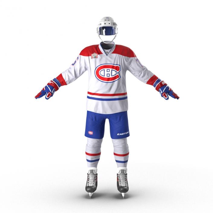 3D model Hockey Equipment Montreal Canadiens