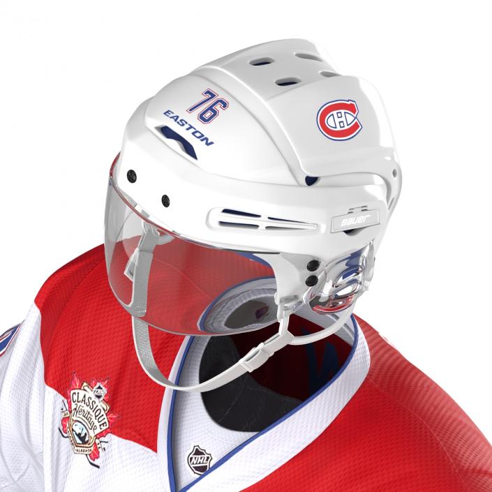 3D model Hockey Equipment Montreal Canadiens