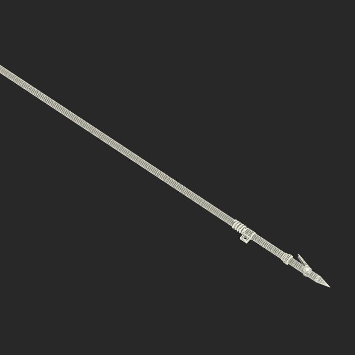 3D Spear Shaft