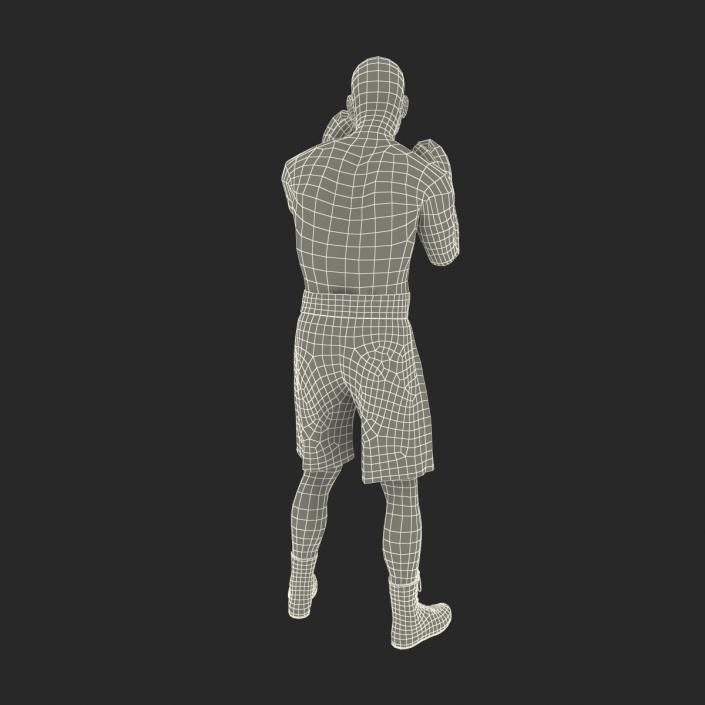 Adult Boxer Man 2 Pose 2 3D model