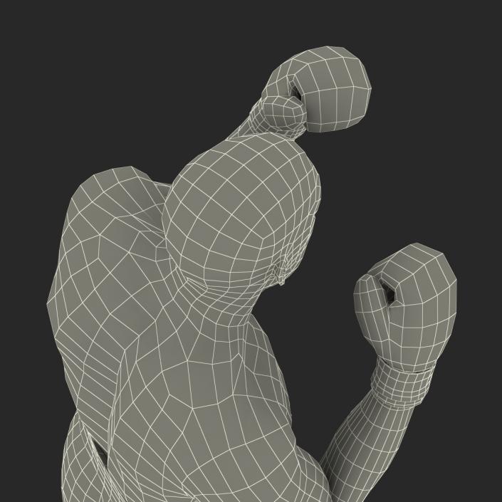 Adult Boxer Man 2 Pose 2 3D model