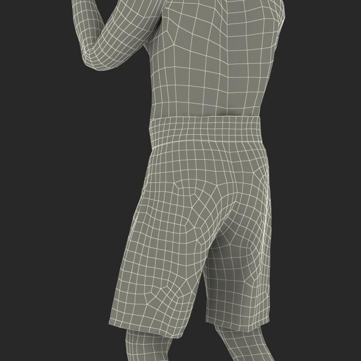 Adult Boxer Man 2 Pose 2 3D model