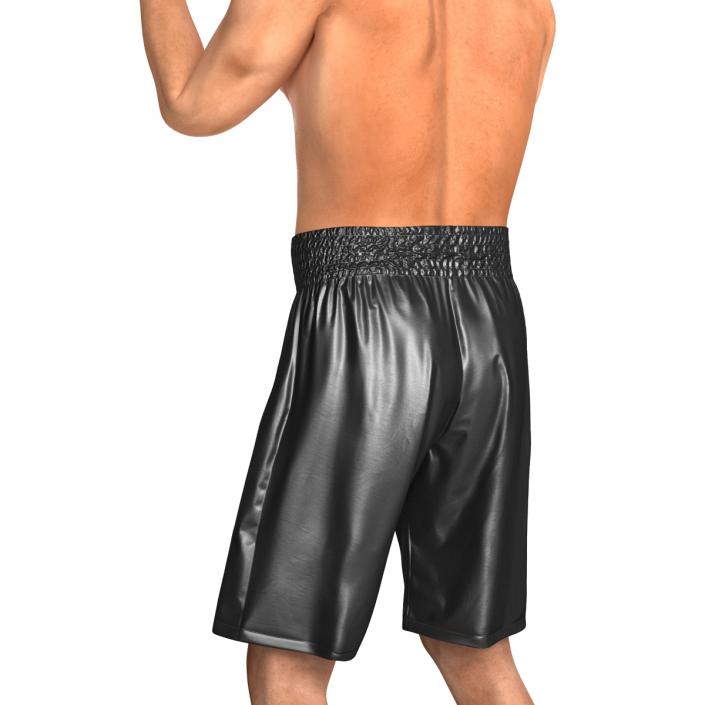 Adult Boxer Man 2 Pose 2 3D model