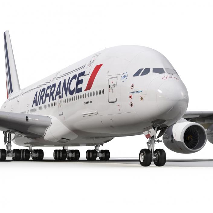 3D Airbus A380-900 Air France