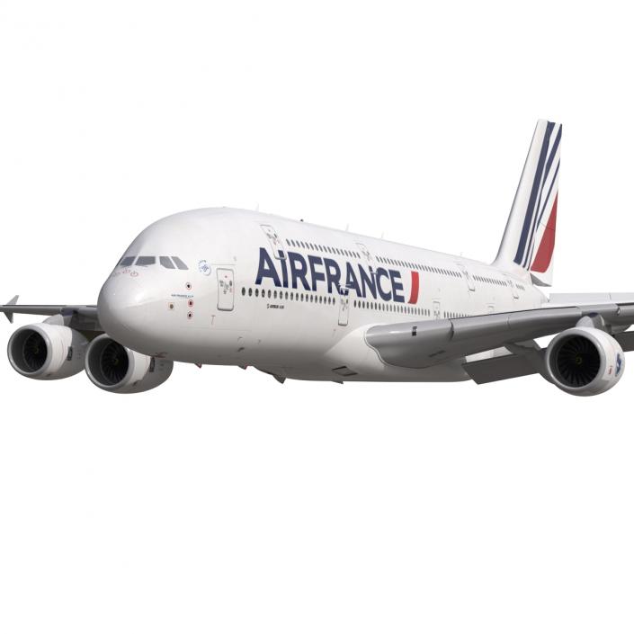 3D Airbus A380-900 Air France