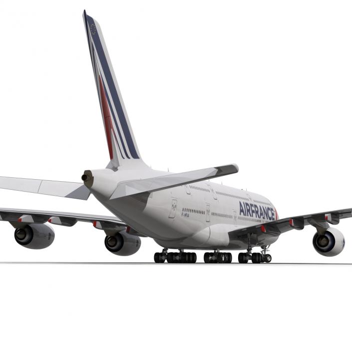 3D Airbus A380-900 Air France