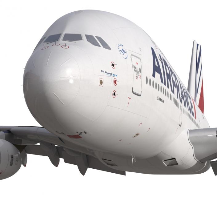 3D Airbus A380-900 Air France