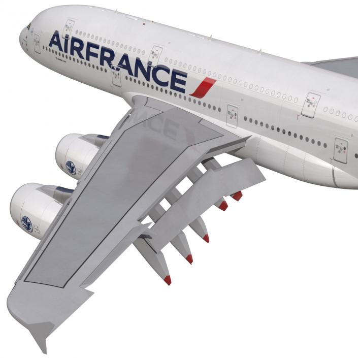 3D Airbus A380-900 Air France