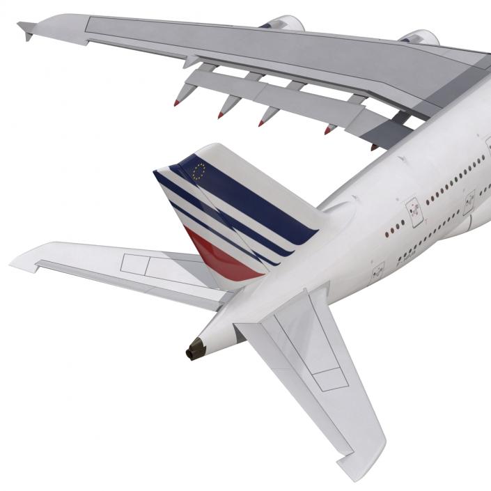 3D Airbus A380-900 Air France