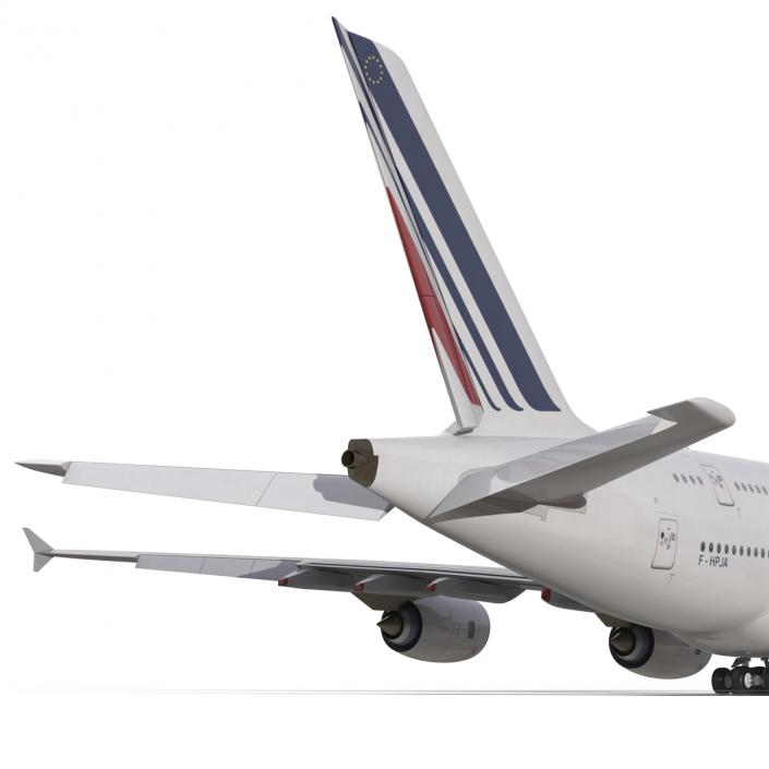 3D Airbus A380-900 Air France