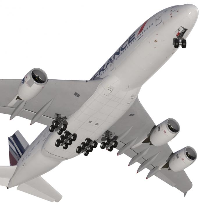 3D Airbus A380-900 Air France