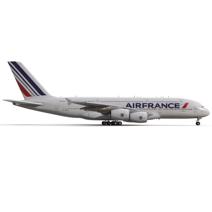 3D Airbus A380-900 Air France