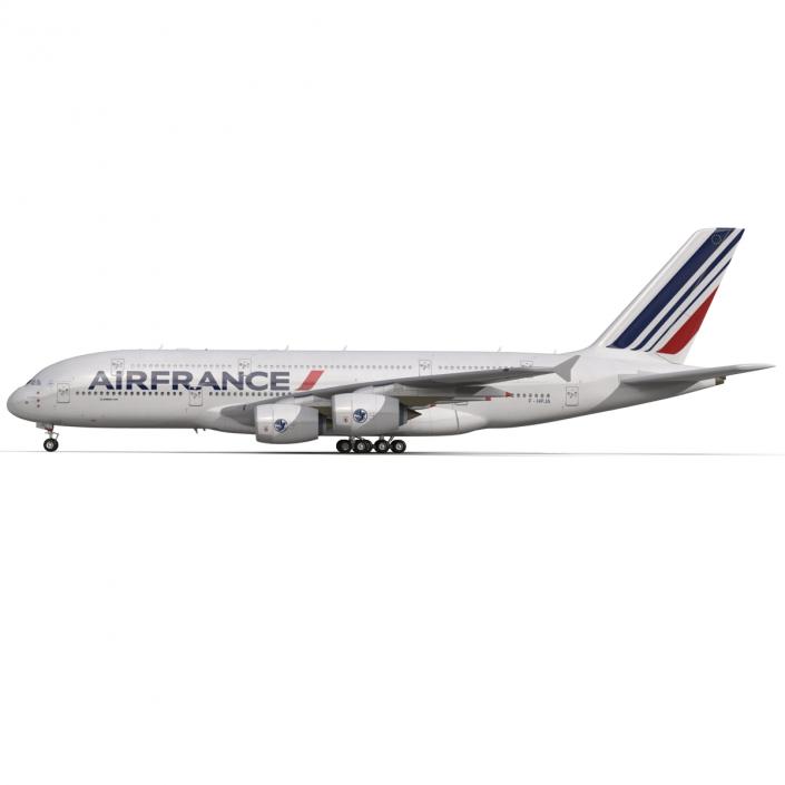 3D Airbus A380-900 Air France