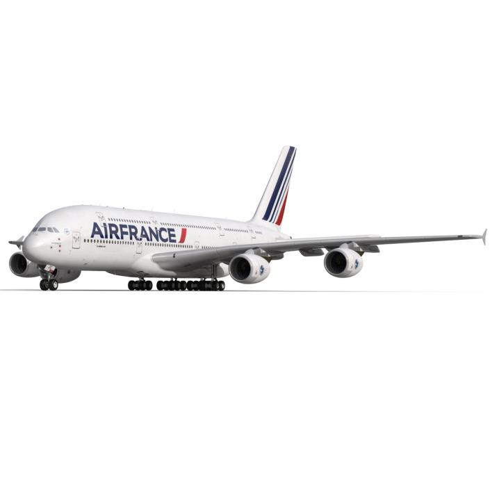 3D Airbus A380-900 Air France