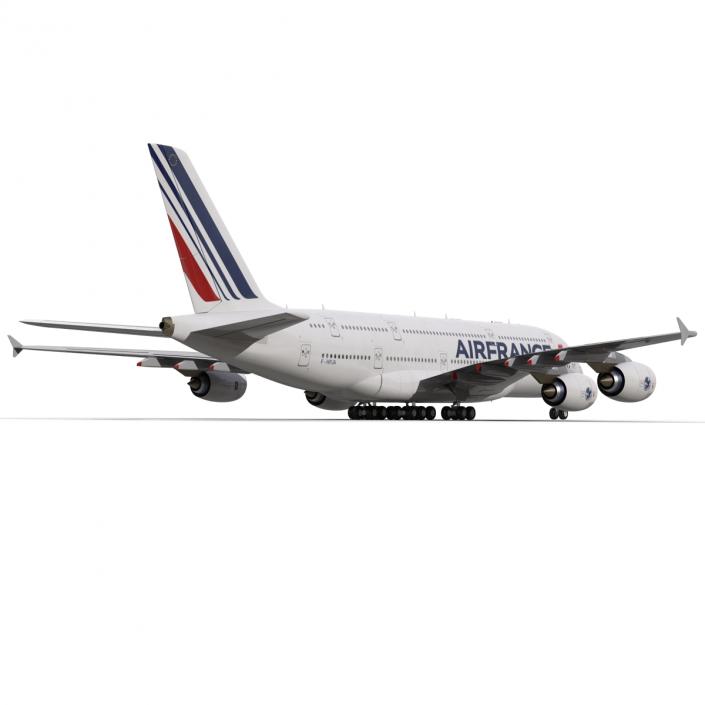 3D Airbus A380-900 Air France