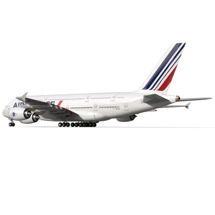 3D Airbus A380-900 Air France