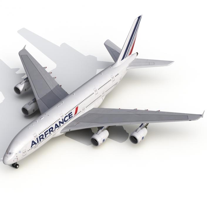 3D Airbus A380-900 Air France