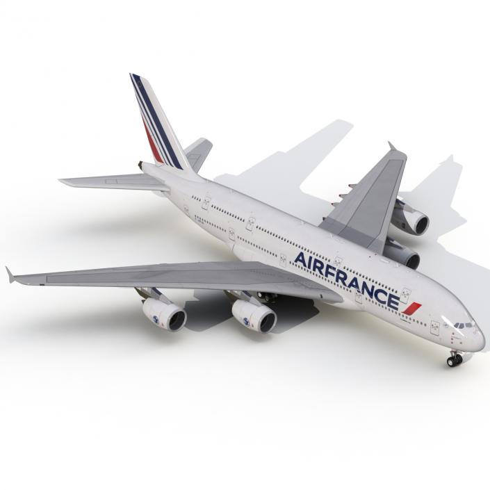 3D Airbus A380-900 Air France