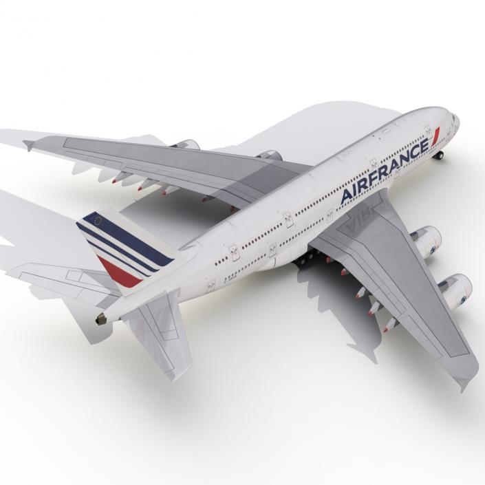 3D Airbus A380-900 Air France