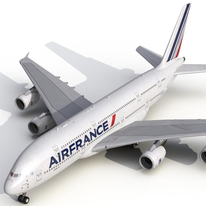 3D Airbus A380-900 Air France