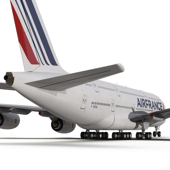 3D Airbus A380-900 Air France