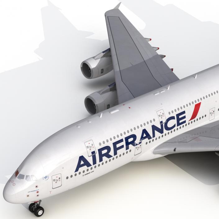 3D Airbus A380-900 Air France