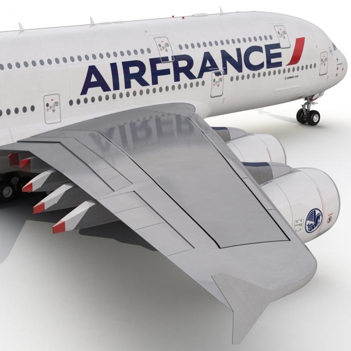 3D Airbus A380-900 Air France