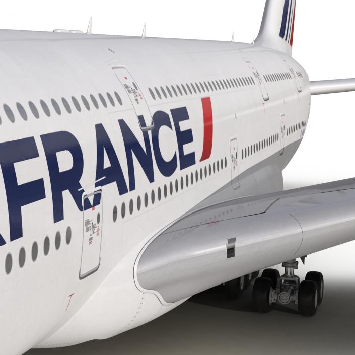 3D Airbus A380-900 Air France