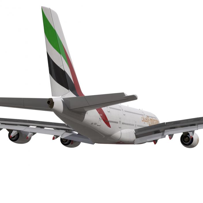 Airbus A380-900 Emirates 3D model