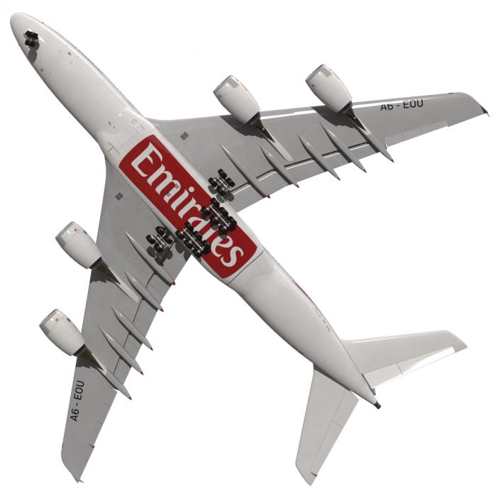 Airbus A380-900 Emirates 3D model