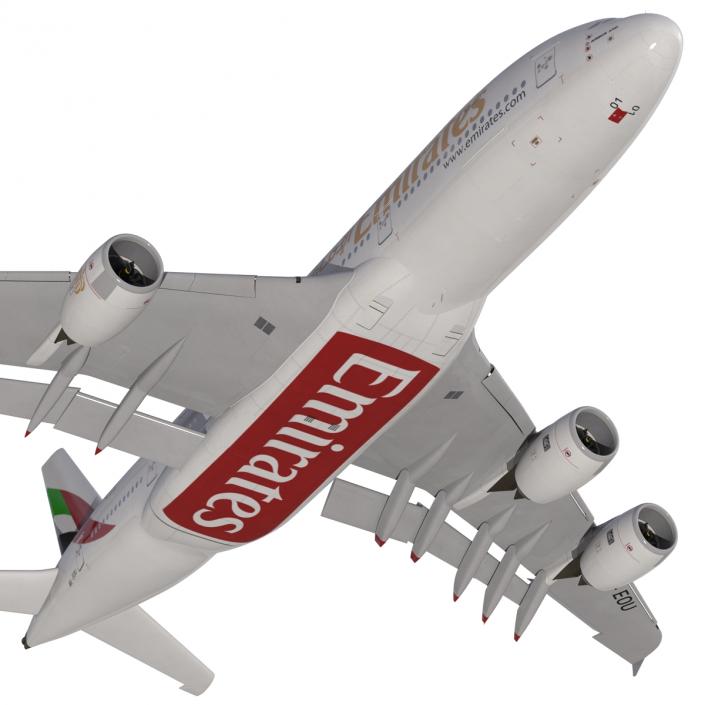 Airbus A380-900 Emirates 3D model