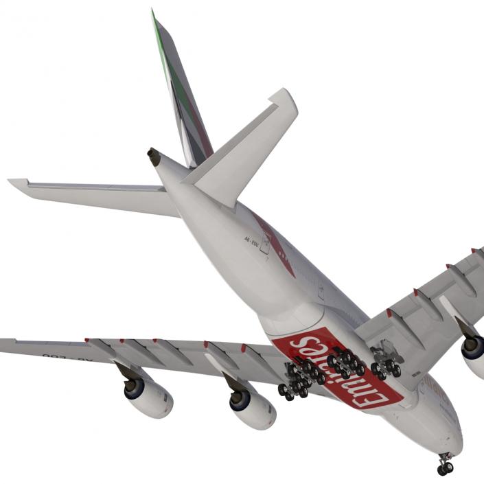 Airbus A380-900 Emirates 3D model