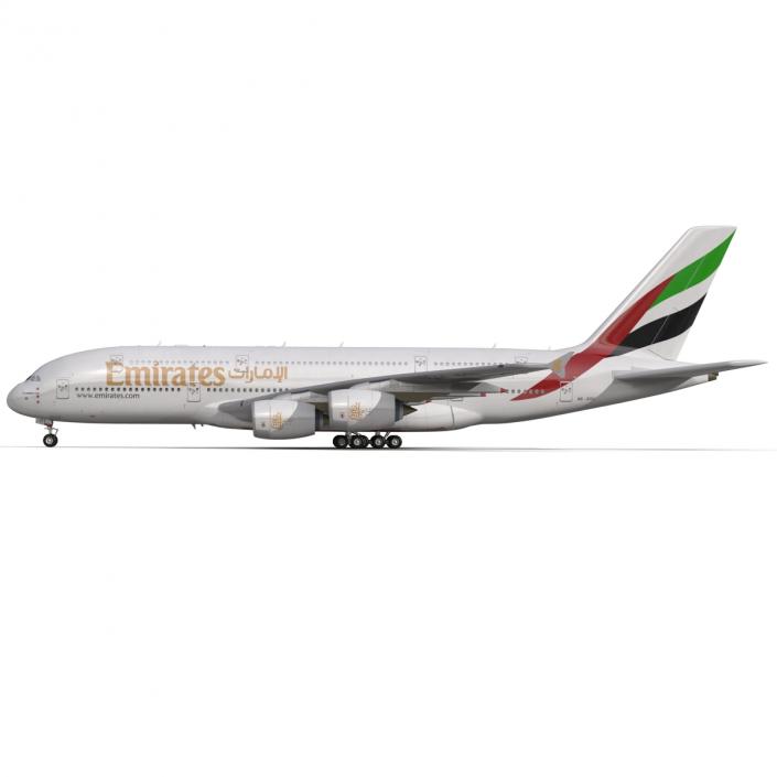 Airbus A380-900 Emirates 3D model