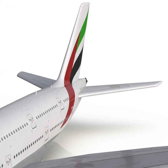 Airbus A380-900 Emirates 3D model