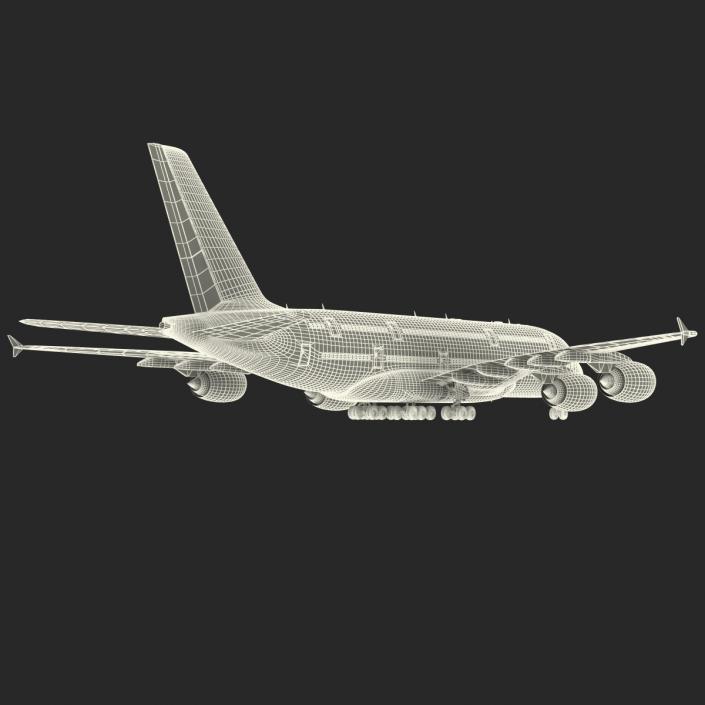 Airbus A380-900 Emirates 3D model