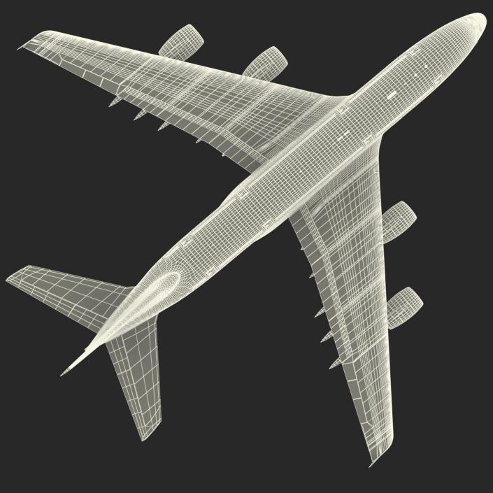 Airbus A380-900 Emirates 3D model