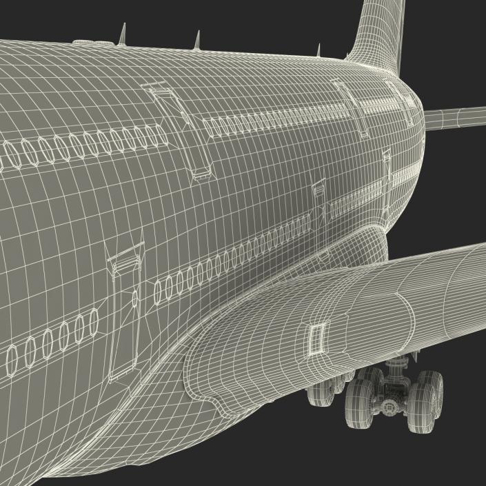 Airbus A380-900 Emirates 3D model