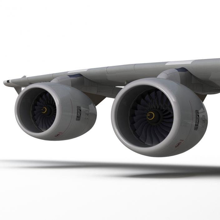 3D model Airbus A380-900 Lufthansa