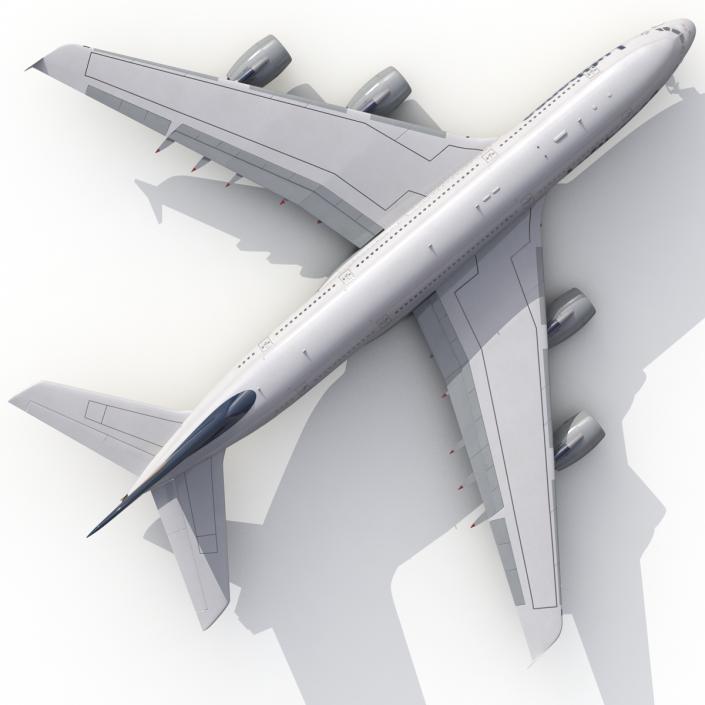 3D model Airbus A380-900 Lufthansa