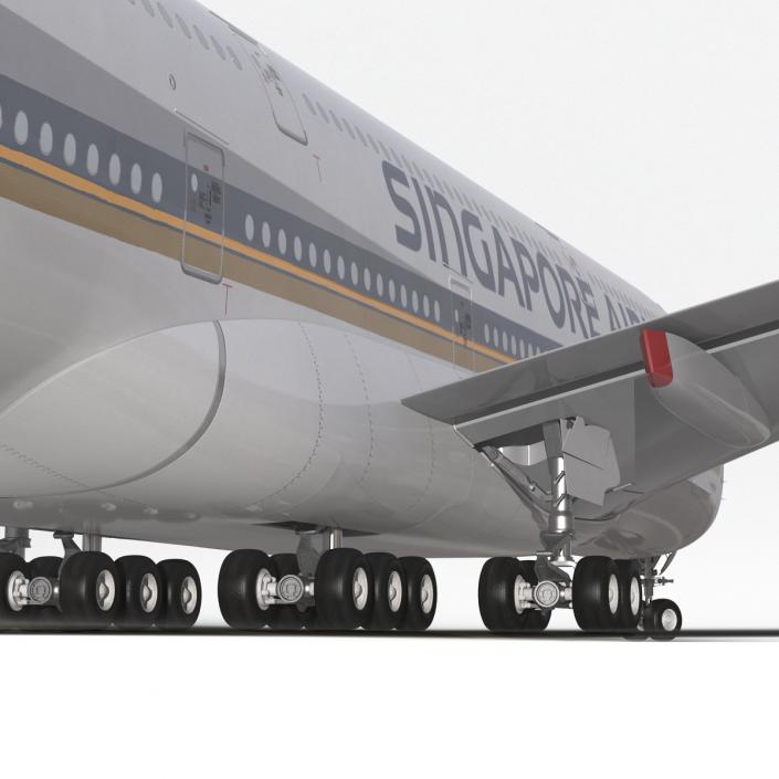 Airbus A380-900 Singapore Airlines 3D model