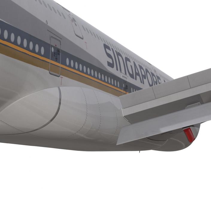 Airbus A380-900 Singapore Airlines 3D model