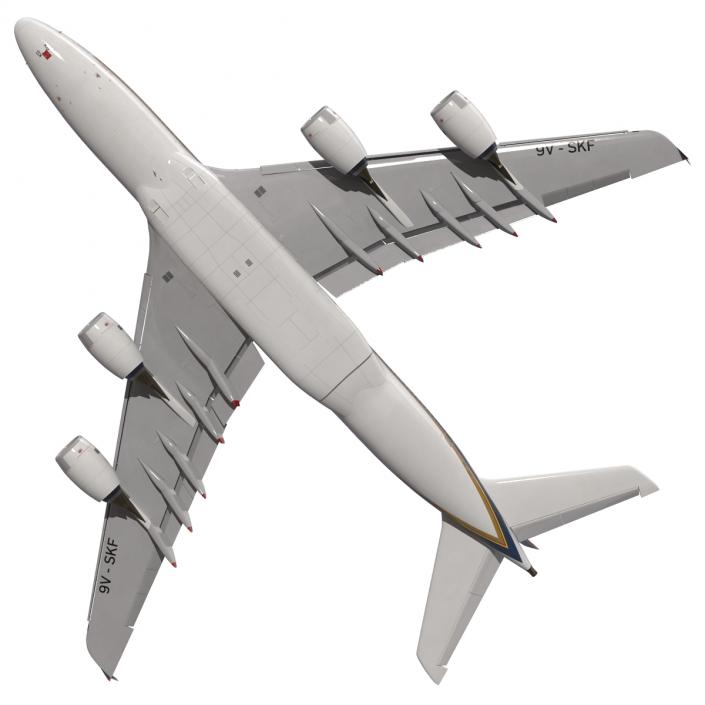 Airbus A380-900 Singapore Airlines 3D model