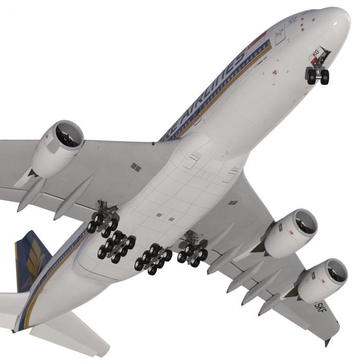 Airbus A380-900 Singapore Airlines 3D model