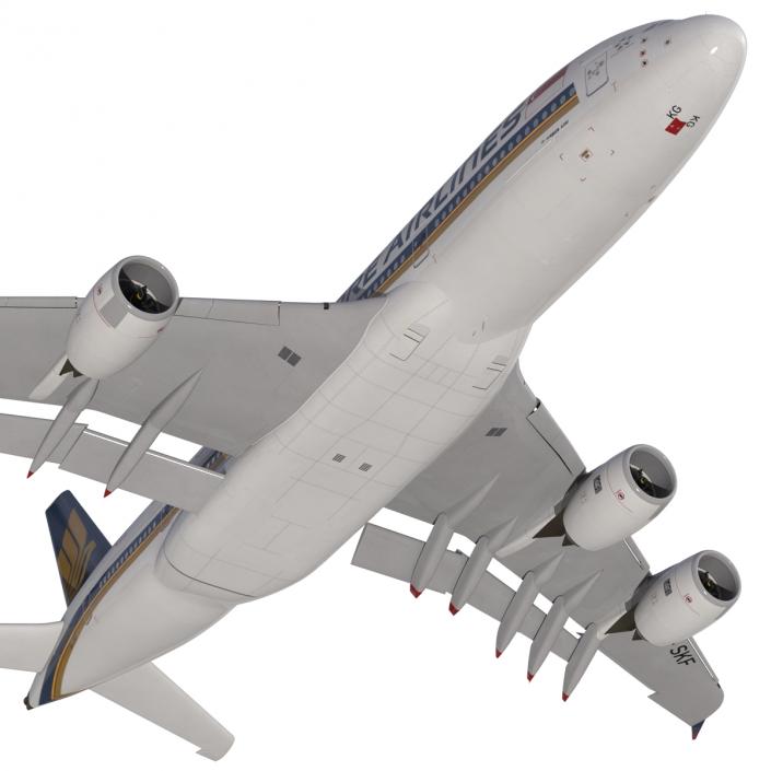 Airbus A380-900 Singapore Airlines 3D model