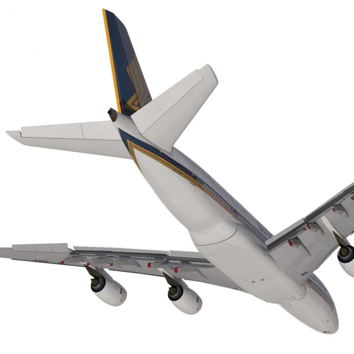 Airbus A380-900 Singapore Airlines 3D model