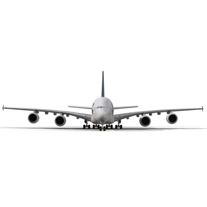 Airbus A380-900 Singapore Airlines 3D model