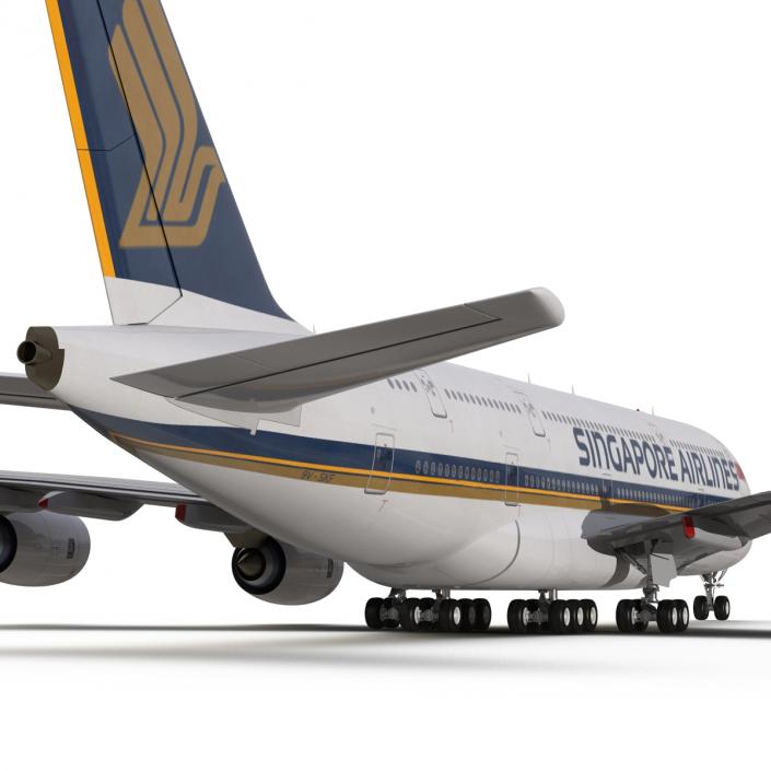 Airbus A380-900 Singapore Airlines 3D model