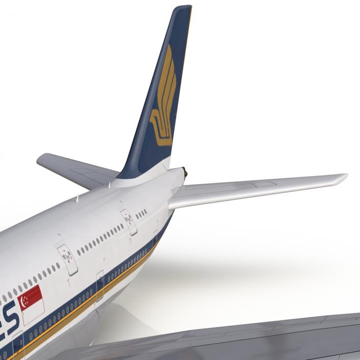 Airbus A380-900 Singapore Airlines 3D model