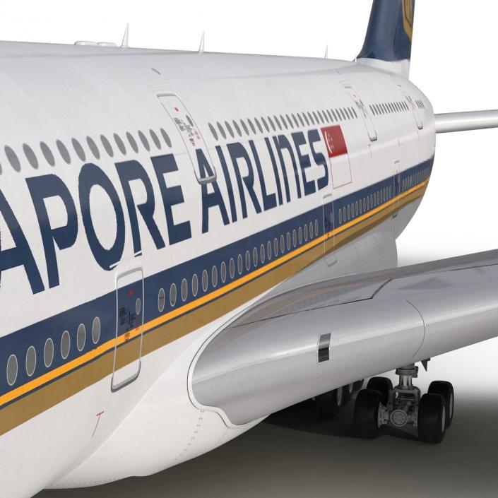 Airbus A380-900 Singapore Airlines 3D model